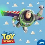 Disney Pixar Toy Story Buzz Lightyear 3D Sammelobjekt – Weltraum-Ranger Actionfigur mit Flügeln und Laser