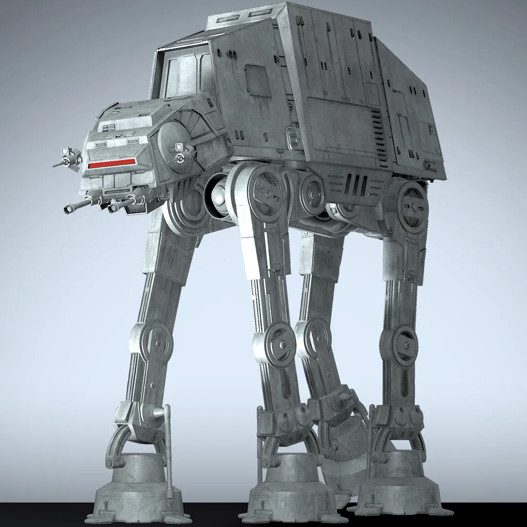 VeVe Star Wars Hoth Diorama mit AT-AT Walker aus The Empire Strikes Back als digitales Collectible.