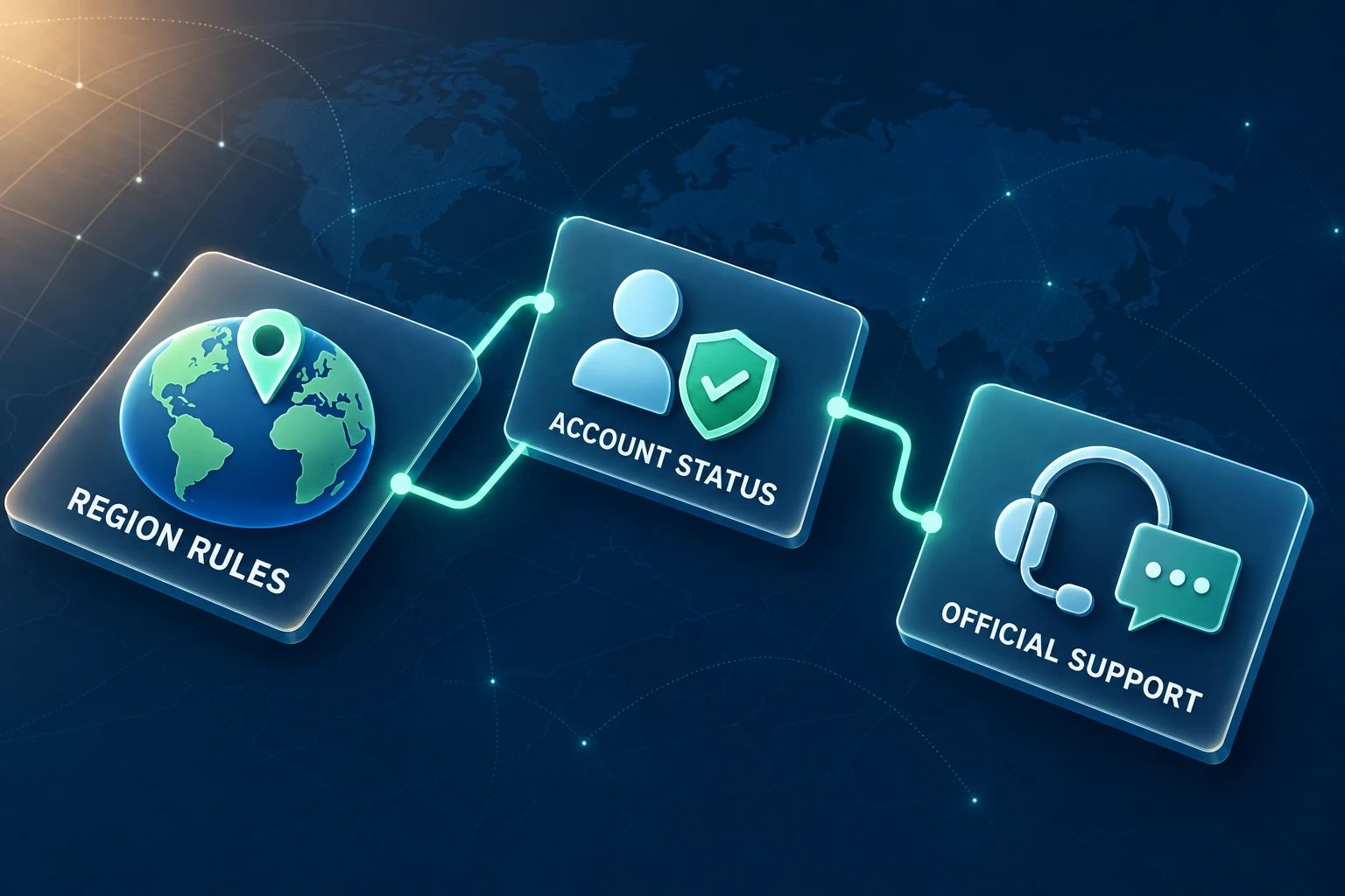 Regional eligibility, account status and official support help clarify whether a feature is available to you.